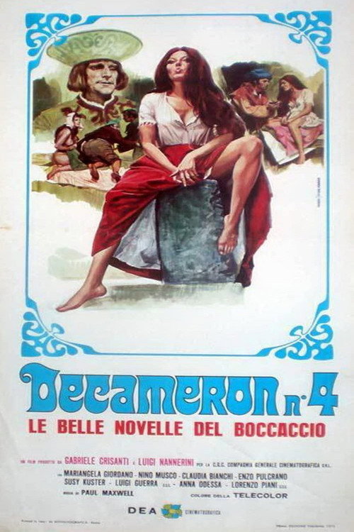 Movie poster for Decameron 4 (1972)