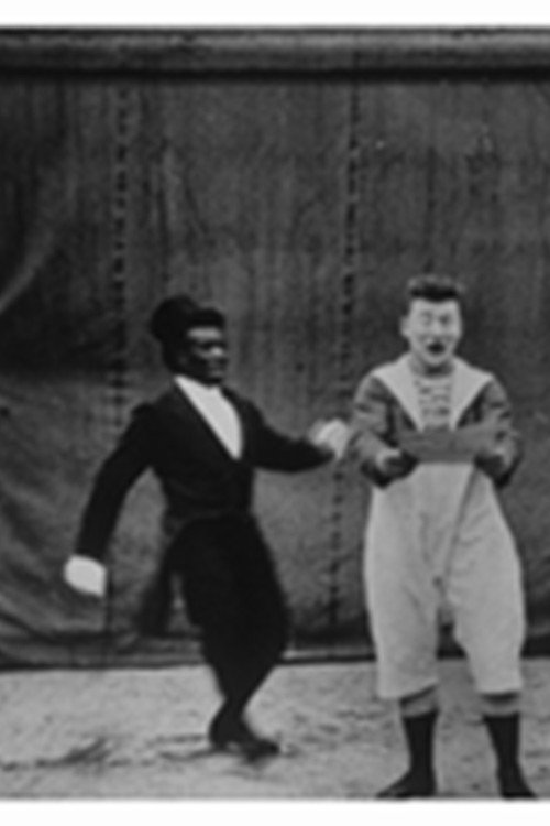 Movie poster for La mort de Chocolat (1900)