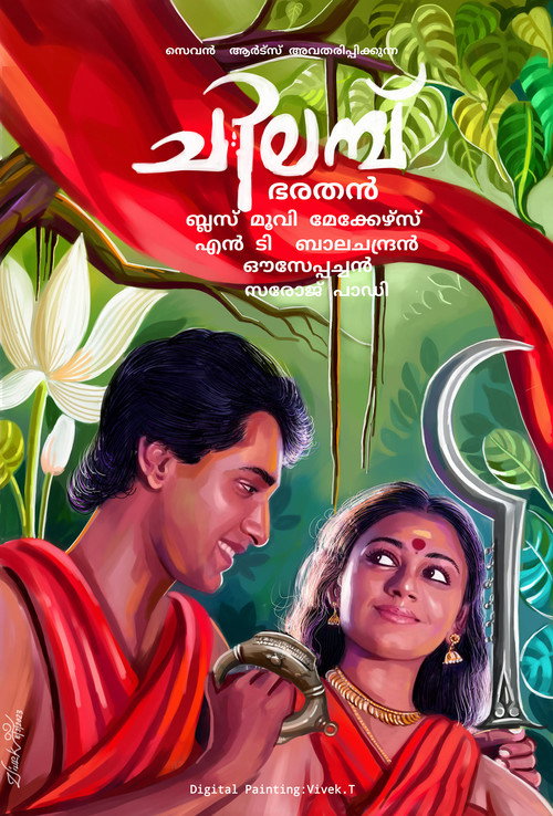 Movie poster for Chilambu (1987)