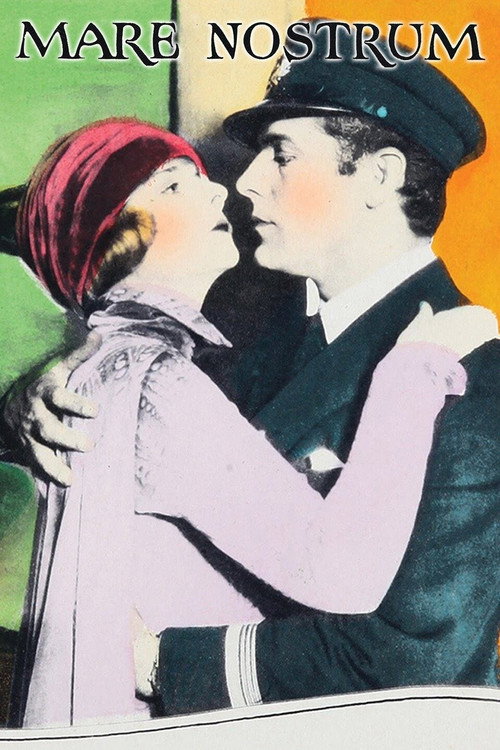 Movie poster for Mare Nostrum (1926)
