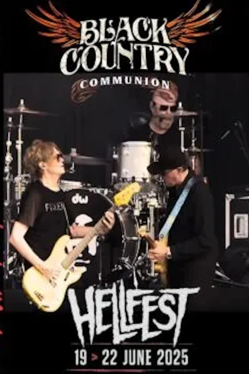 Movie poster for Black Country Communion - Live at Hellfest 2025 (2025)