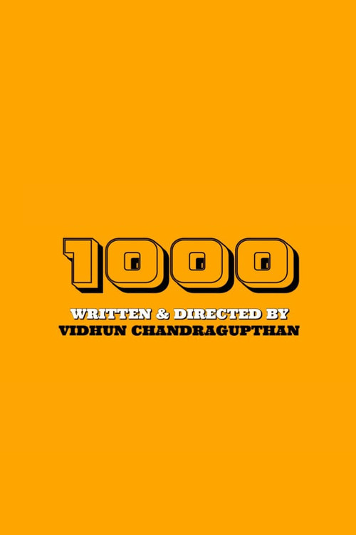 Movie poster for 1000 (2023)