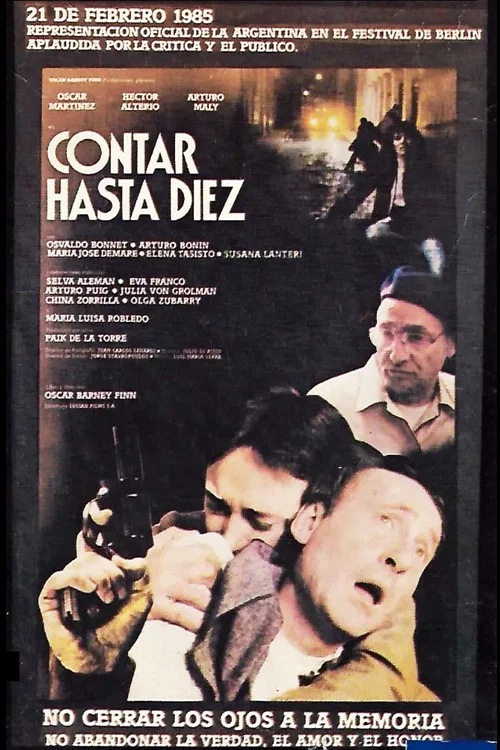 Movie poster for Contar hasta diez (1985)