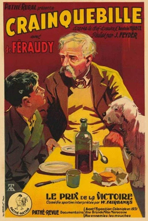 Movie poster for Crainquebille (1922)