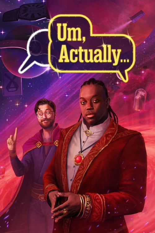 Series poster for Um, Actually... (2018)
