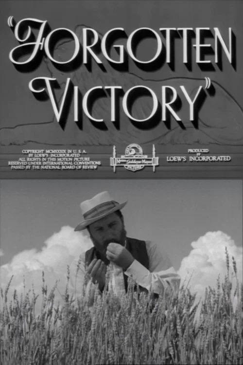 Movie poster for Forgotten Victory (1939)