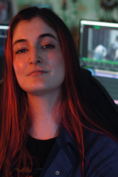 Photo of Cristina Sánchez, Editing