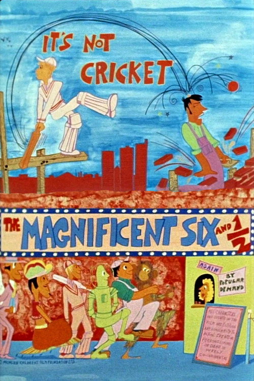 Movie poster for The Magnificent Six and ½: It's Not Cricket (1969)