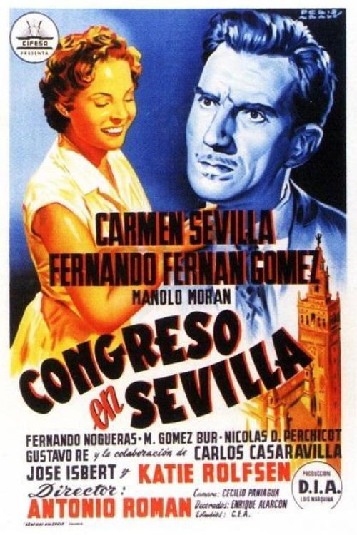 Movie poster for Congress in Seville (1955)