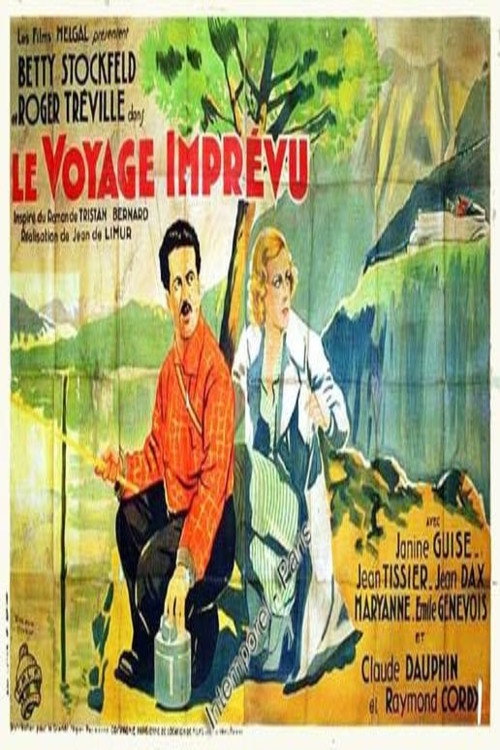 Movie poster for Le Voyage imprévu (1935)