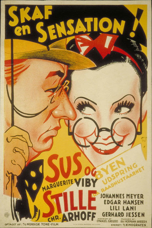 Movie poster for Skaf en sensation (1934)