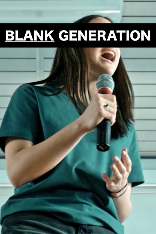 Movie poster for Blank Generation (2025)