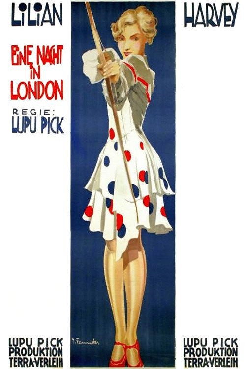 Movie poster for A Knight in London (1928)