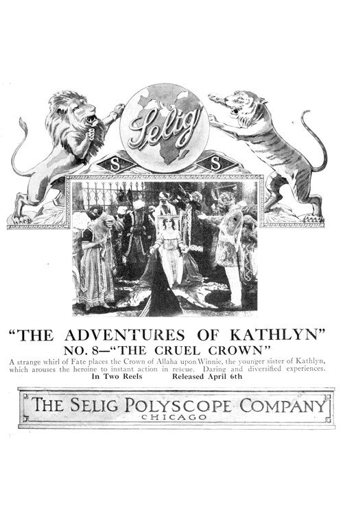 Movie poster for The Cruel Crown (1914)