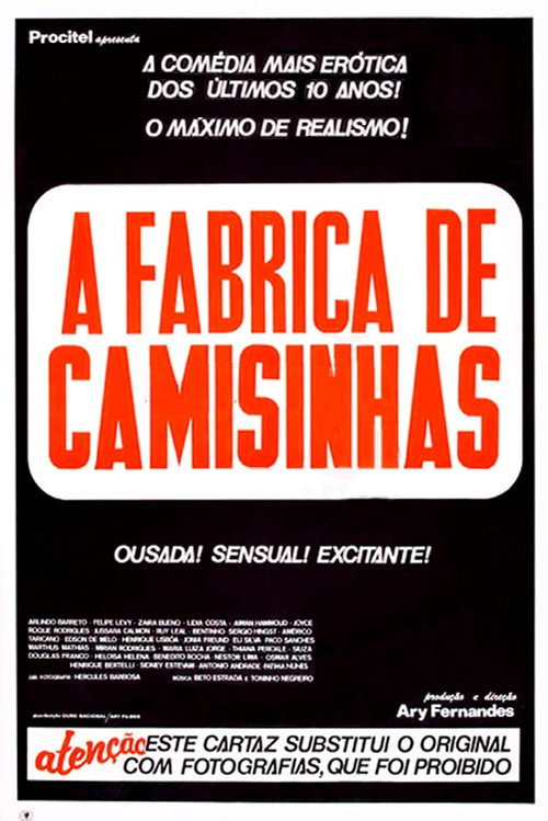 Movie poster for A Fábrica de Camisinhas (1982)