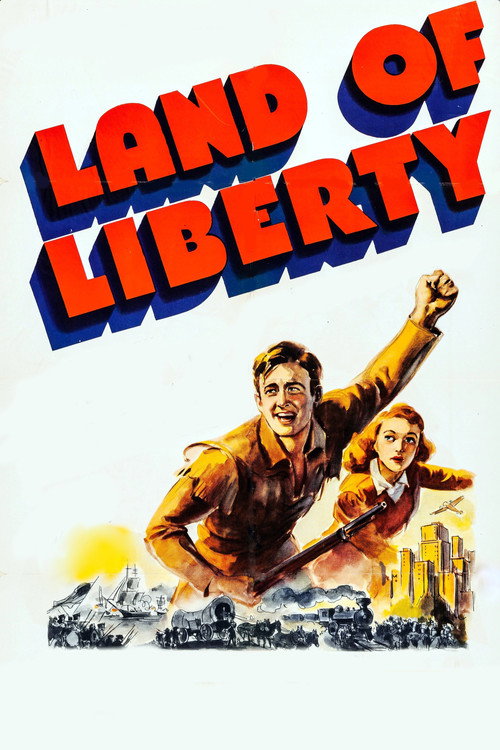 Movie poster for Land of Liberty (1939)