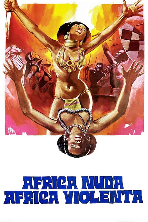 Movie poster for Africa nuda, Africa violenta (1974)