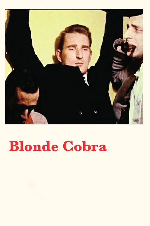 Movie poster for Blonde Cobra (1963)