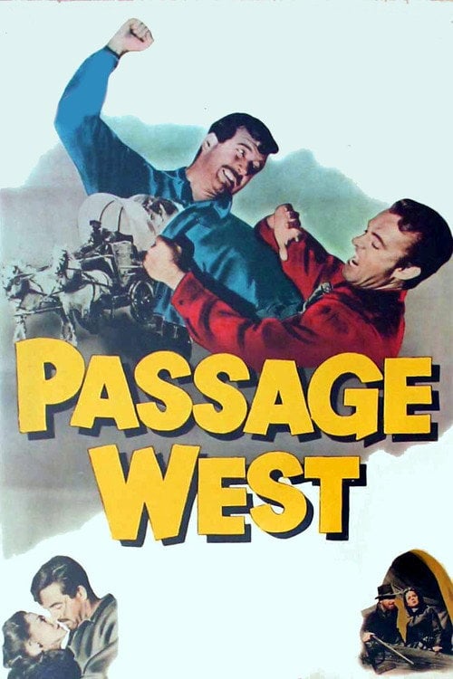 Movie poster for Passage West (1951)