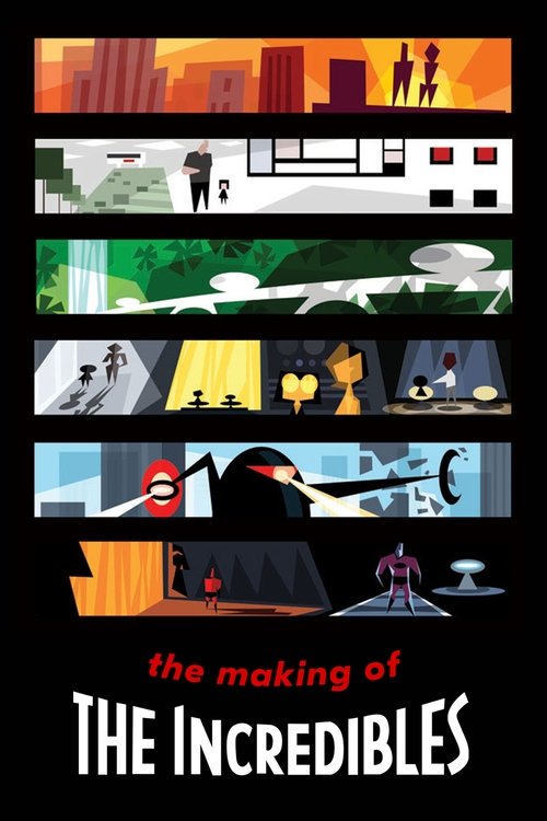 Movie poster for The Making of 'The Incredibles' (2005)