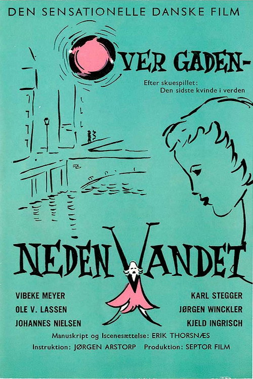 Movie poster for Over gaden - neden vandet (1960)