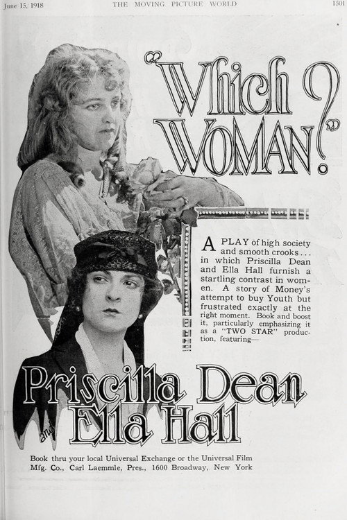 Movie poster for Which Woman? (1918)