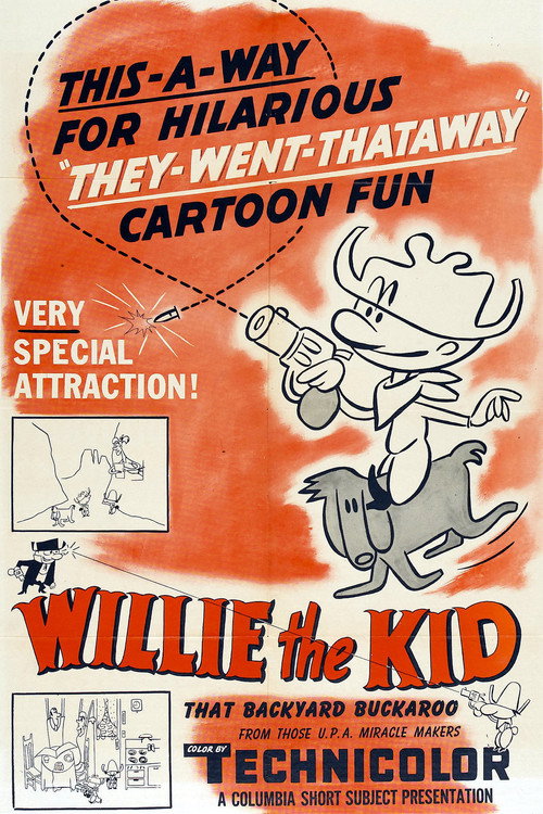Movie poster for Willie the Kid (1952)