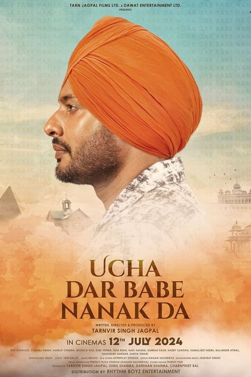 Movie poster for Ucha Dar Babe Nanak Da (2024)