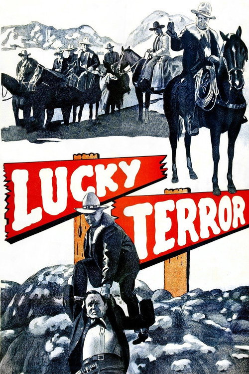 Movie poster for Lucky Terror (1936)