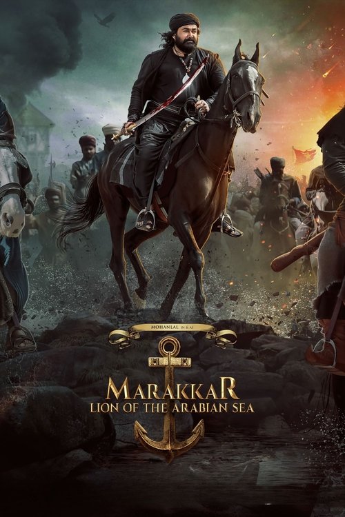 Movie poster for Marakkar: Lion of the Arabian Sea (2021)