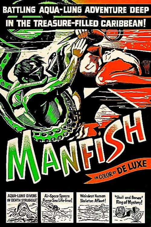 Movie poster for Manfish (1956)