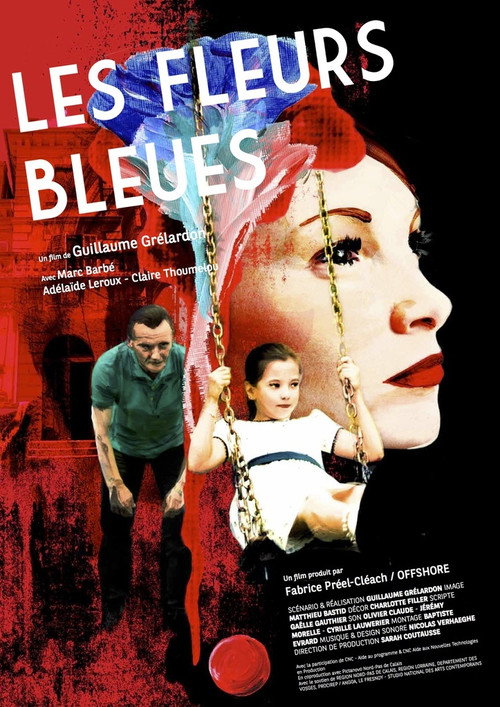 Movie poster for Les fleurs bleues (2014)