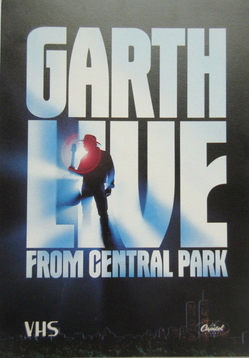 Movie poster for Garth Live from Central Park (1997)