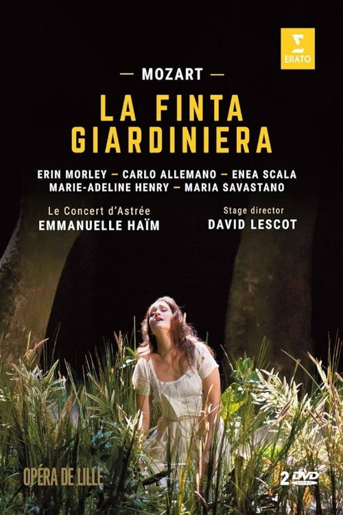 Movie poster for Mozart La Finta Giardiniera Emmanuelle Haim (2015)