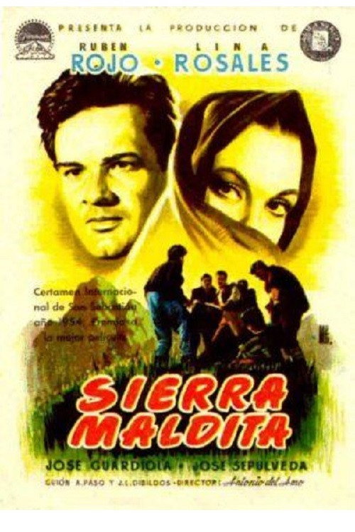 Movie poster for Cursed Mountains (1955)