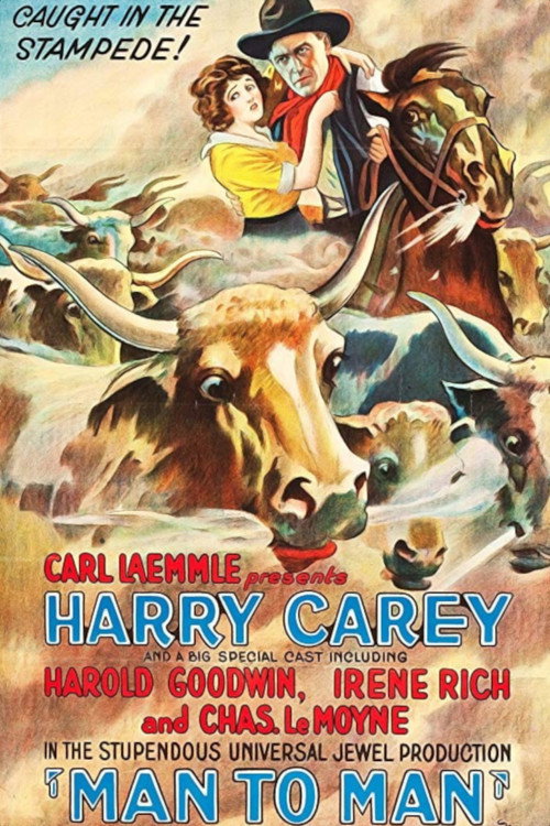 Movie poster for Man to Man (1922)