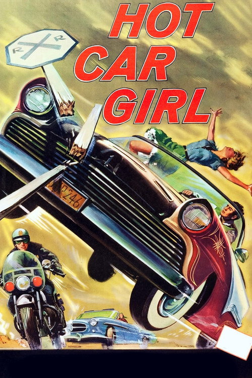 Movie poster for Hot Car Girl (1958)