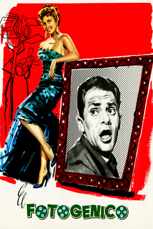 Movie poster for El fotogénico (1957)