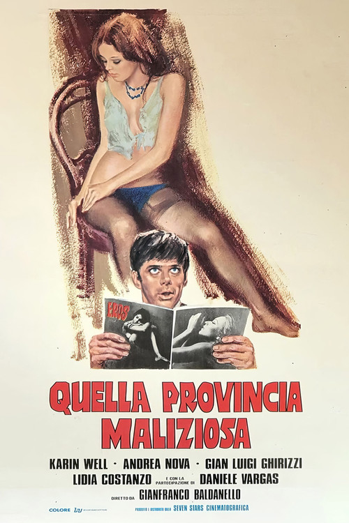 Movie poster for Quella provincia maliziosa (1975)