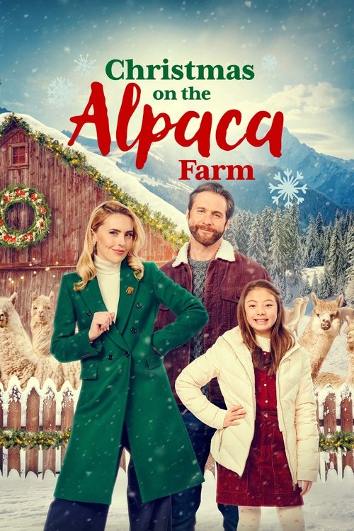 Movie poster for Christmas on the Alpaca Farm (2023)