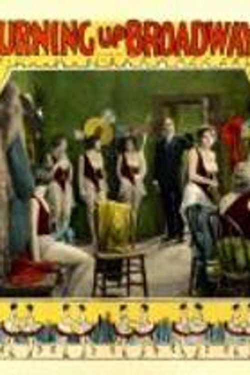 Movie poster for Burning Up Broadway (1928)