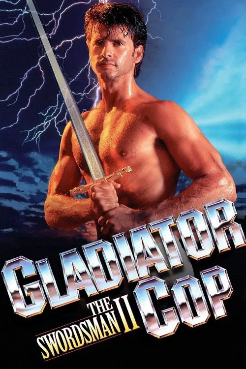 Movie poster for Gladiator Cop (1995)