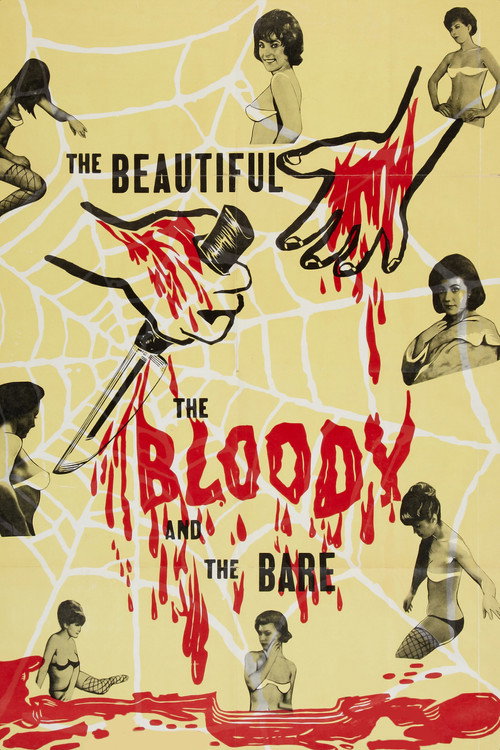Movie poster for The Beautiful, the Bloody, and the Bare (1964)