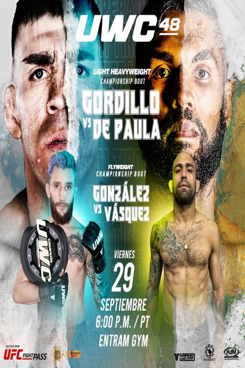 Movie poster for UWC 48: Gordillo vs. de Paula (2023)