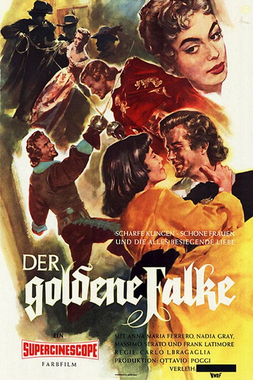 Movie poster for Der goldene Falke (1955)