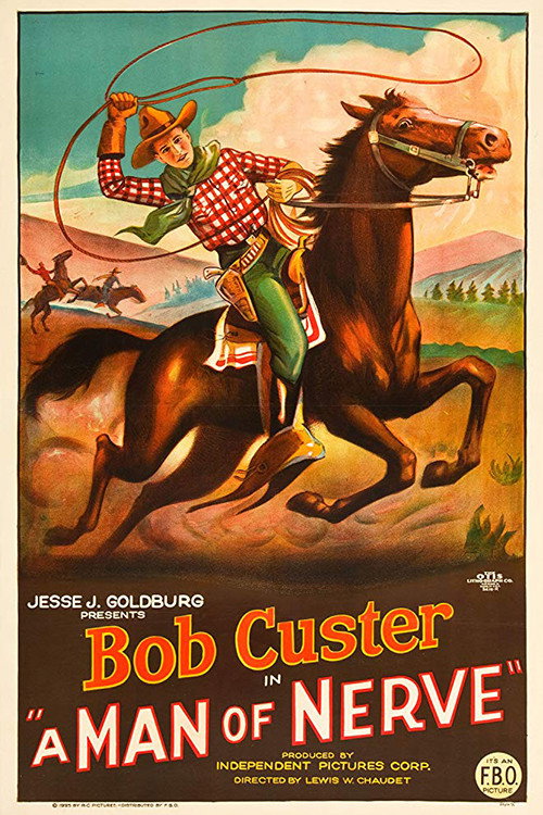 Movie poster for A Man of Nerve (1925)