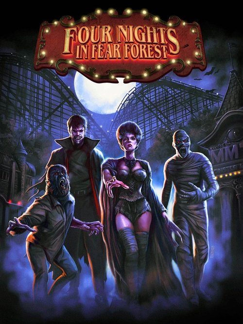 Movie poster for Four Nights in Fear Forest (2025)