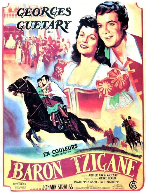 Movie poster for Baron Tzigane (1955)