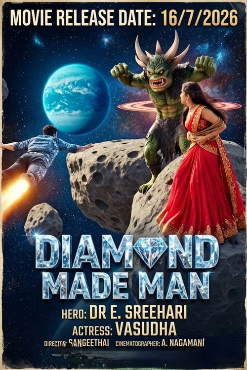 Movie poster for Diamond Made Man (2026)