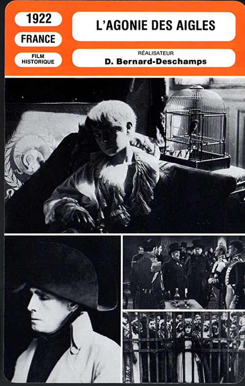 Movie poster for The Death Agony of the Eagles (1922)